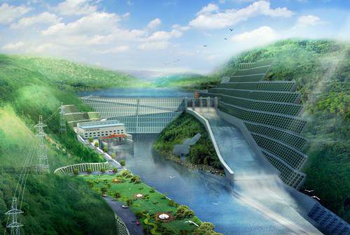 垫江老挝南塔河1号水电站项目